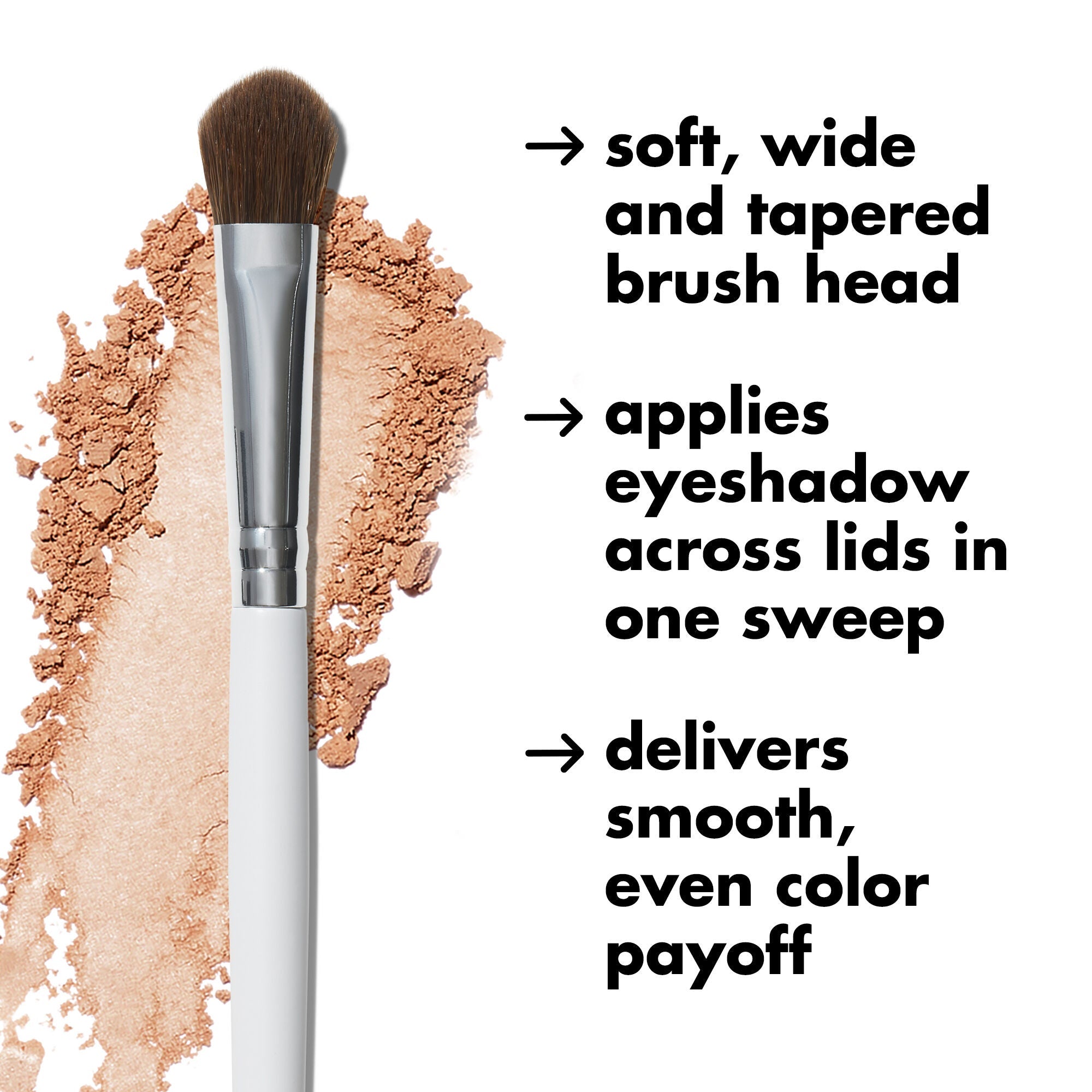 Wide Tapered Eyeshadow Brush