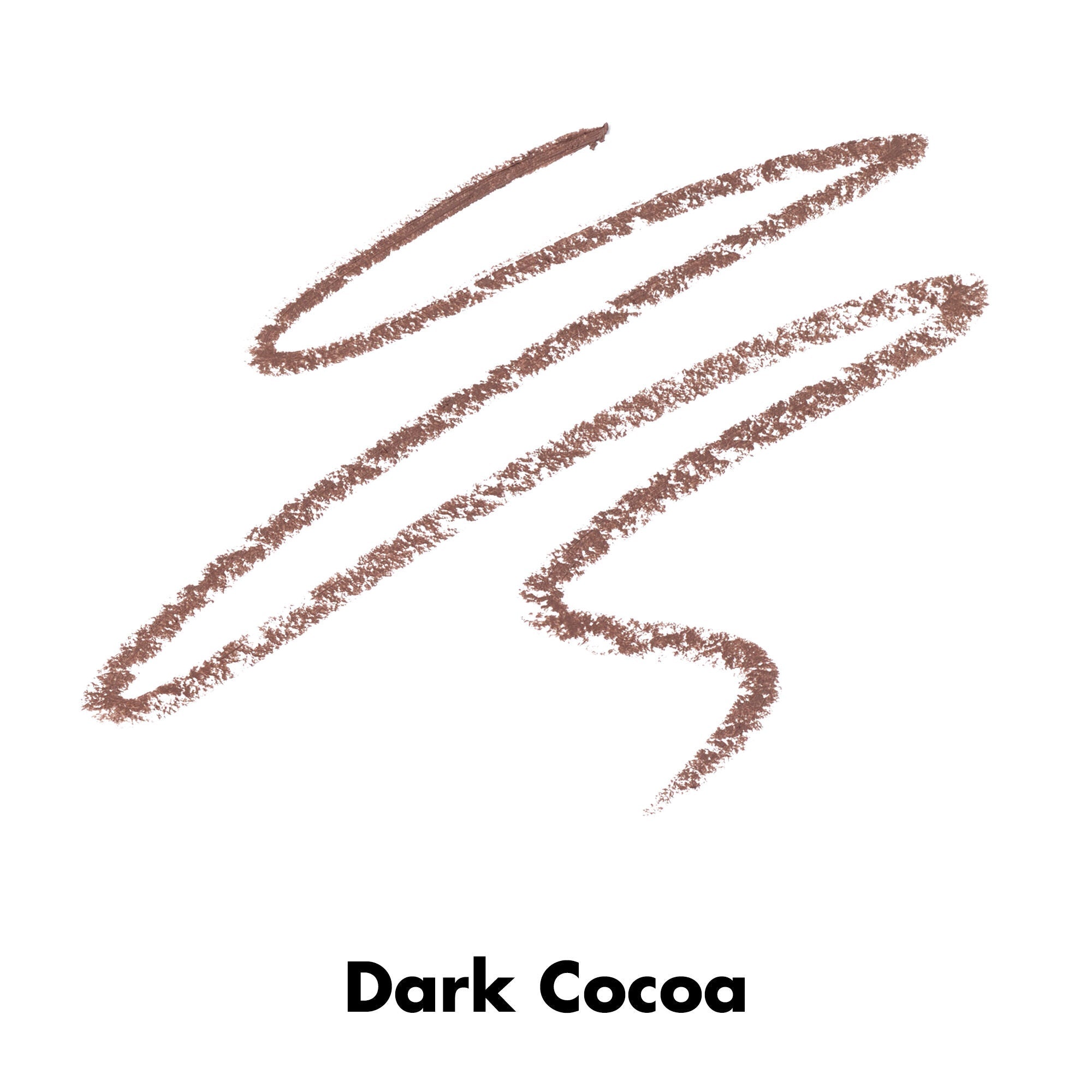 Dark Cocoa Lip Liner Pencil Shade Swatch
