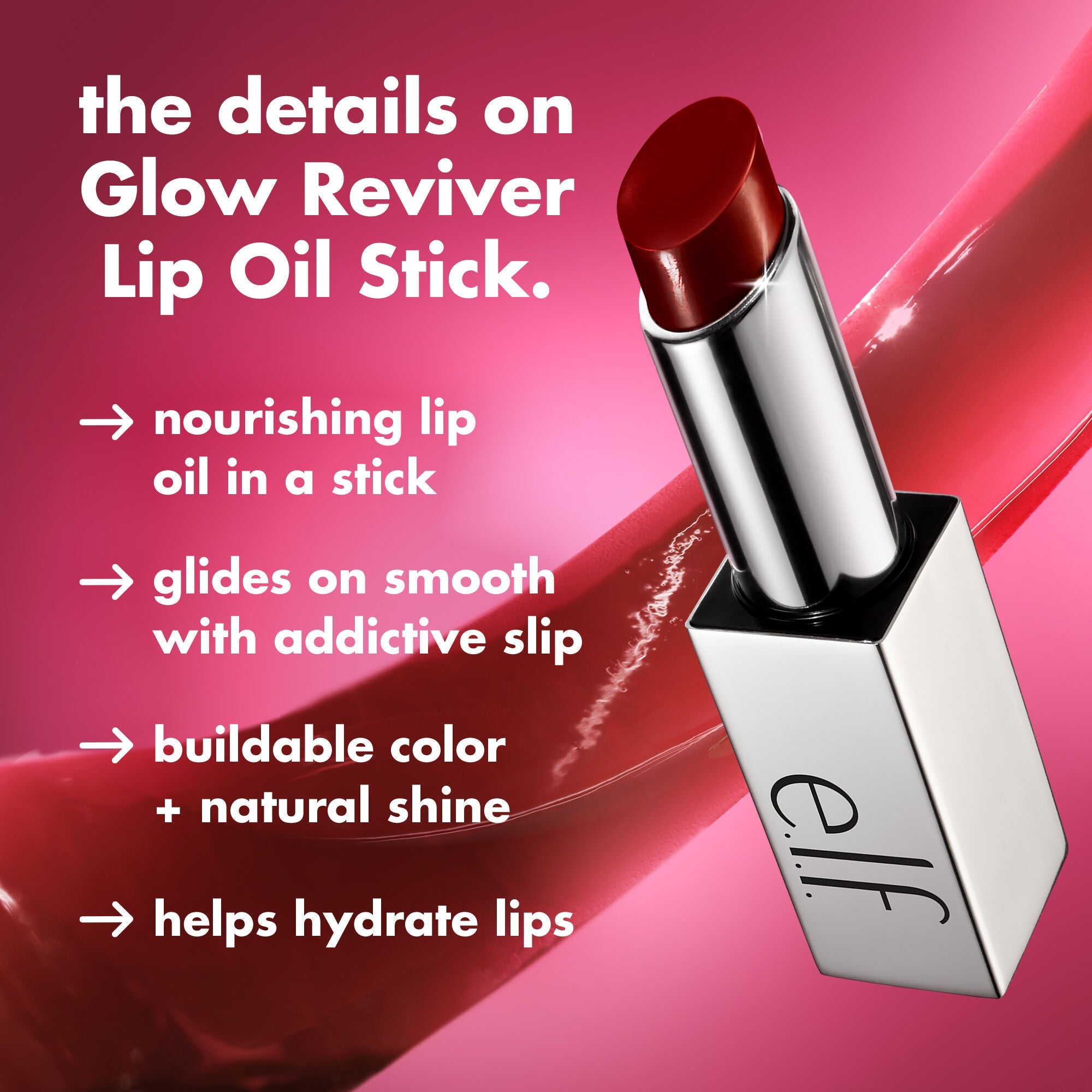 The Details on Glow Reviver Lip Oil Stick