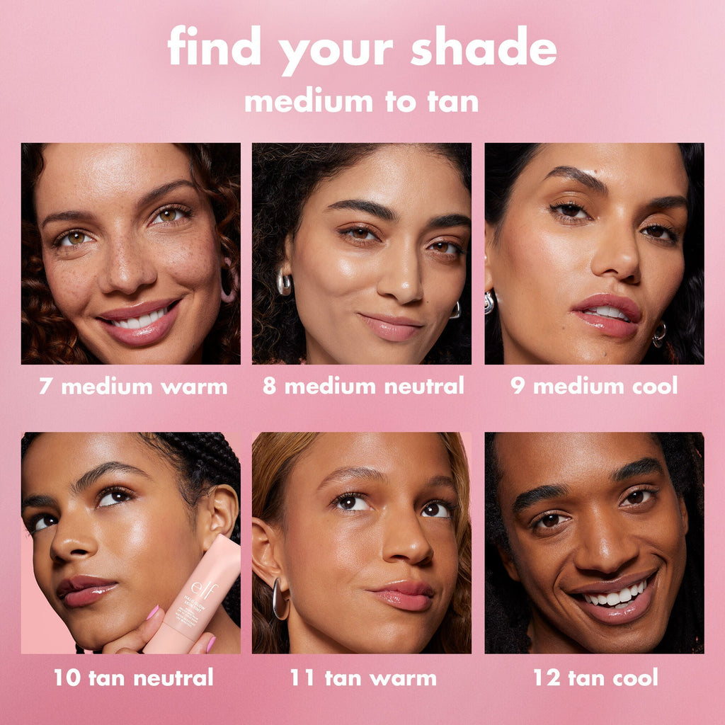 Find Your Halo Glow Skin Tint with SPF 50 from Medium to Tan