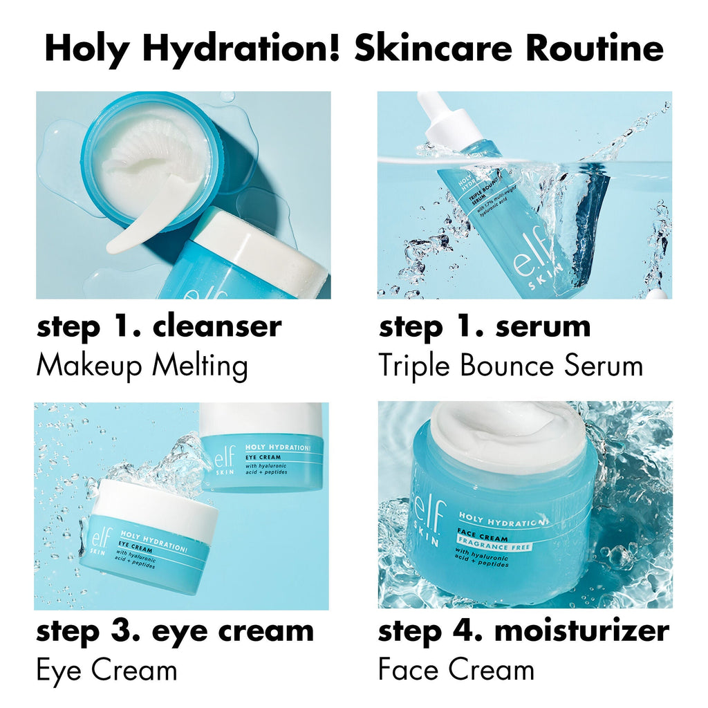 Holy Hydration! 4 Step Mpisturizing Skincare Routine
