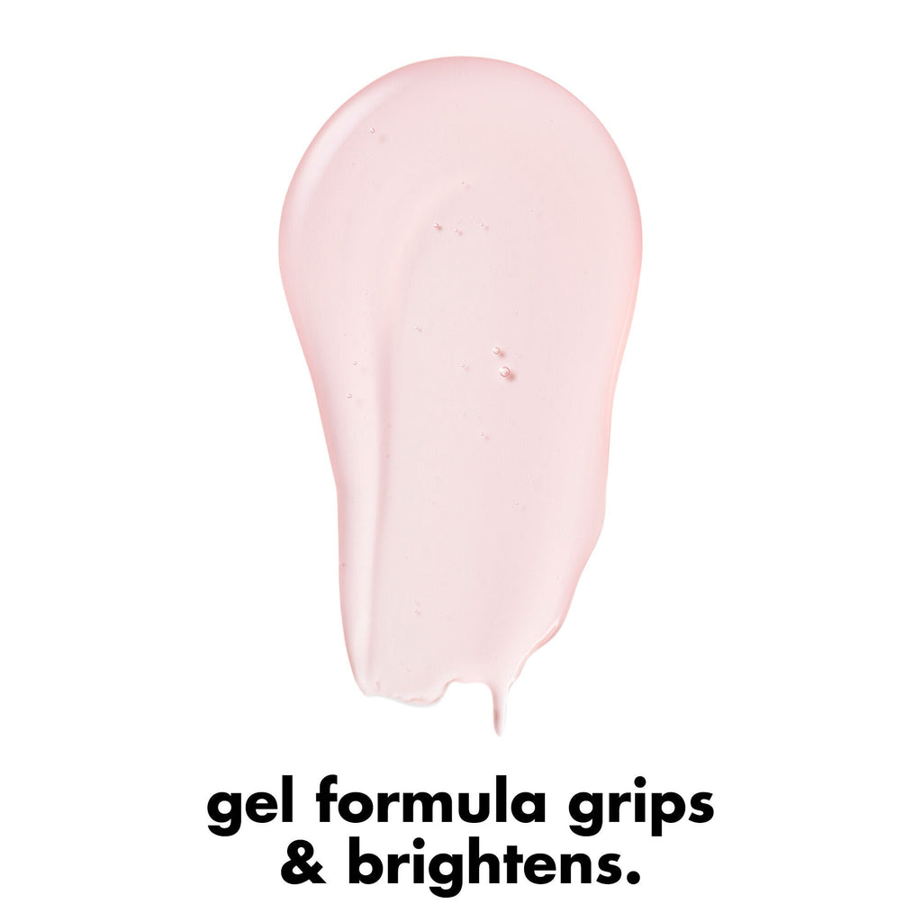 Power Grip Gel Primer with Niacinamide gel texture grips and brightens