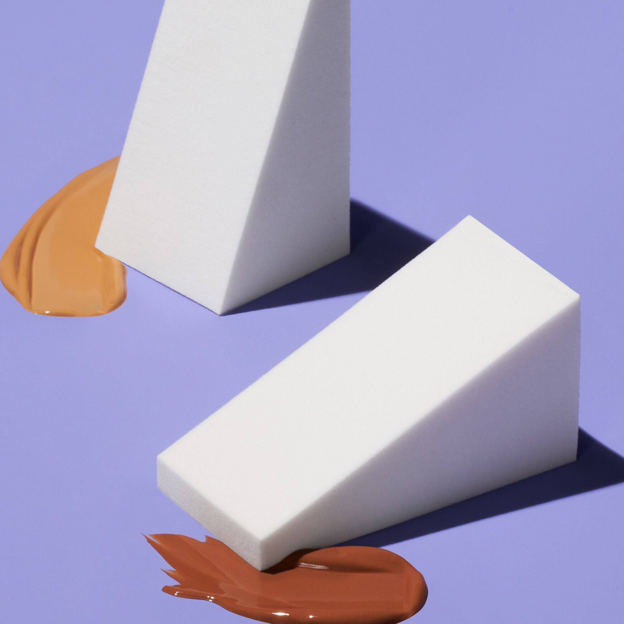Flat Edge Cosmetic Makeup Wedges