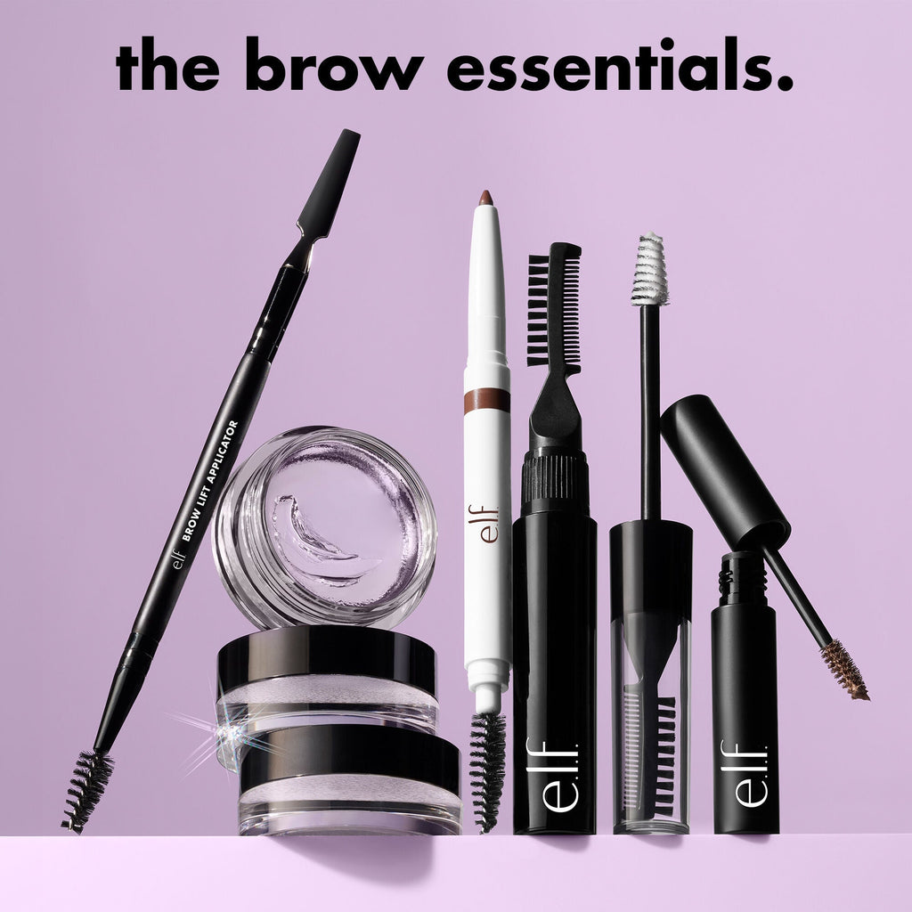 Collection of e.l.f. eyebrow grooming products