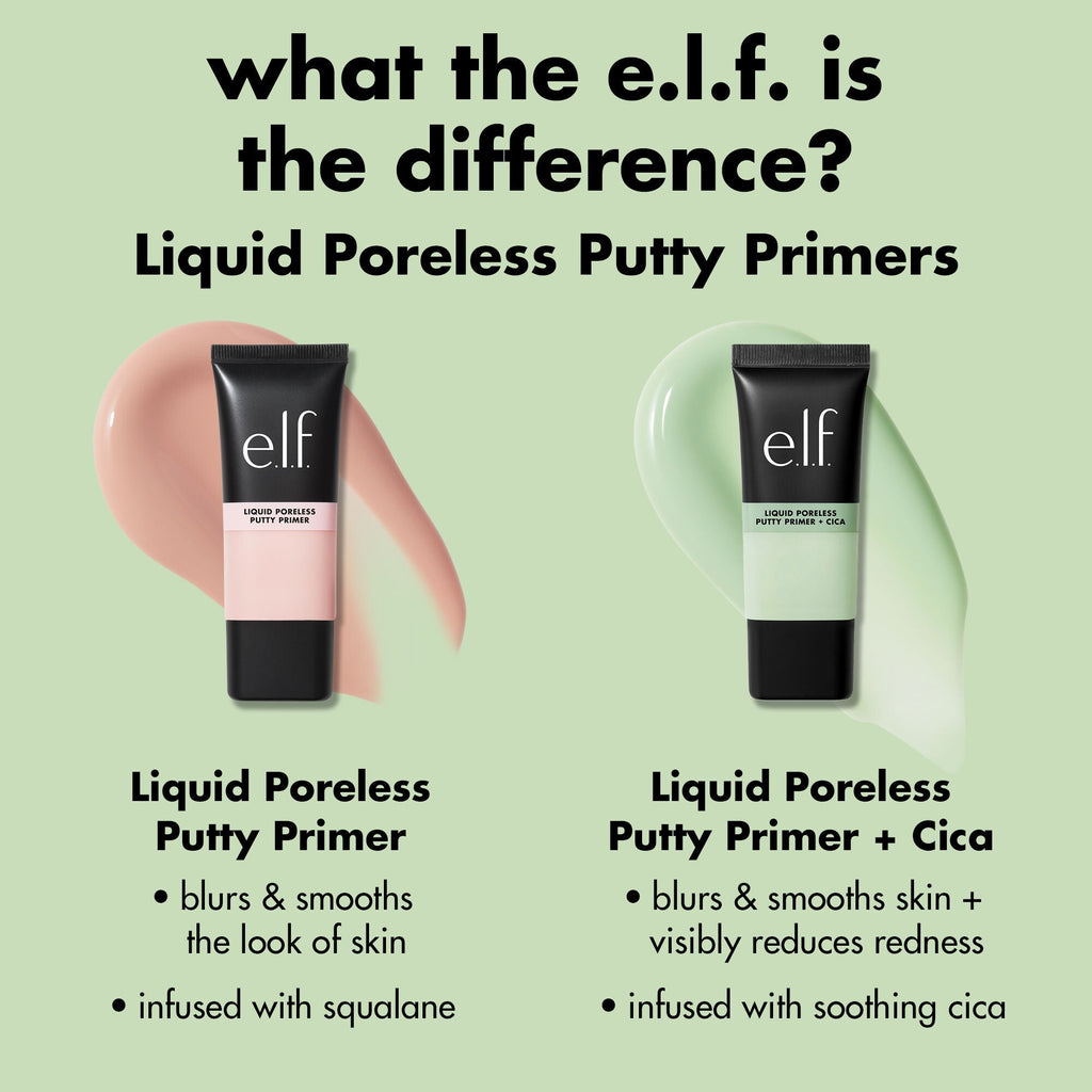 Product Comparison - Liquid Poreless Putty Primer