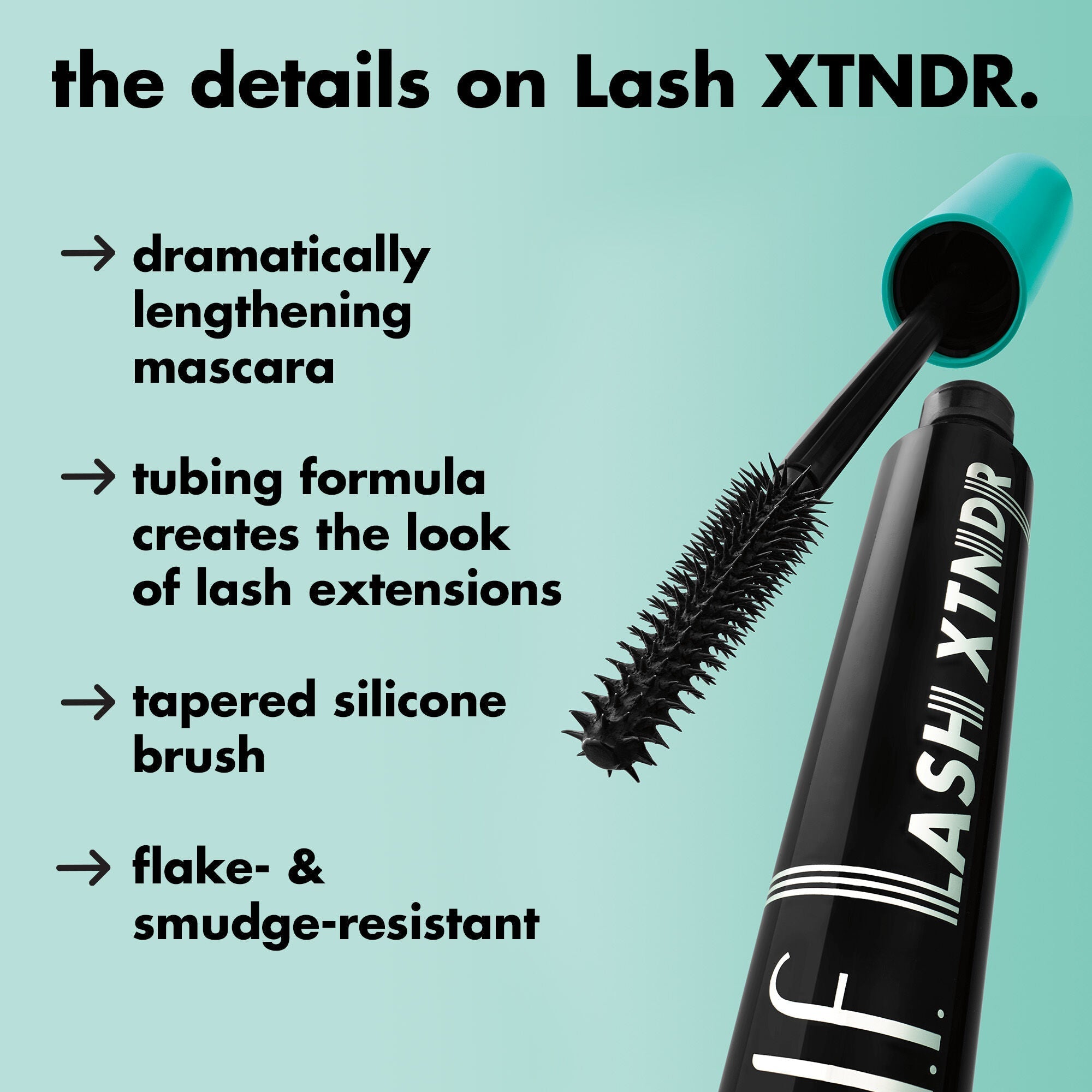 Benefits and Features of Lash XNTDR Tubing Mascara Formula Creates the Look of Lash Extensions