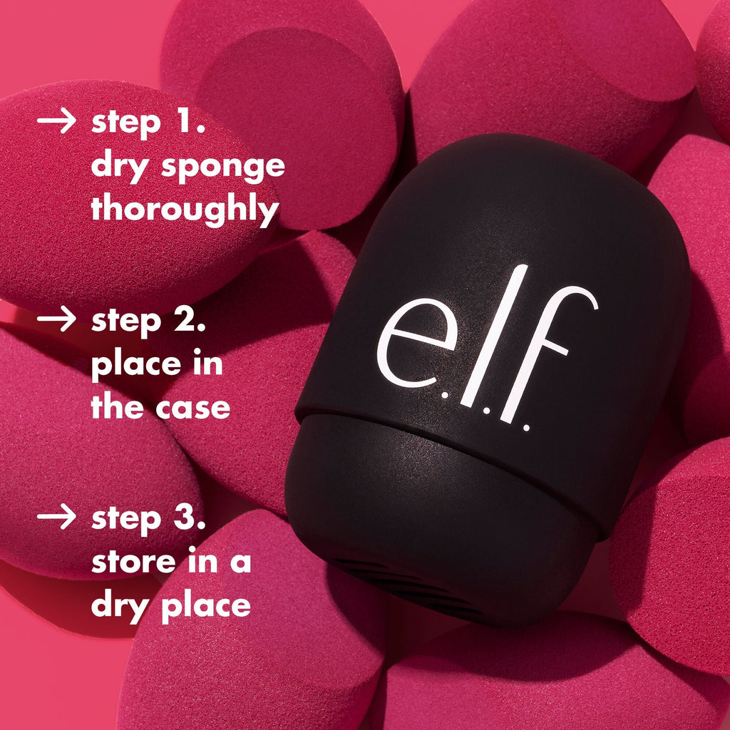 Dry Makeup Sponge Before Placing In Case
