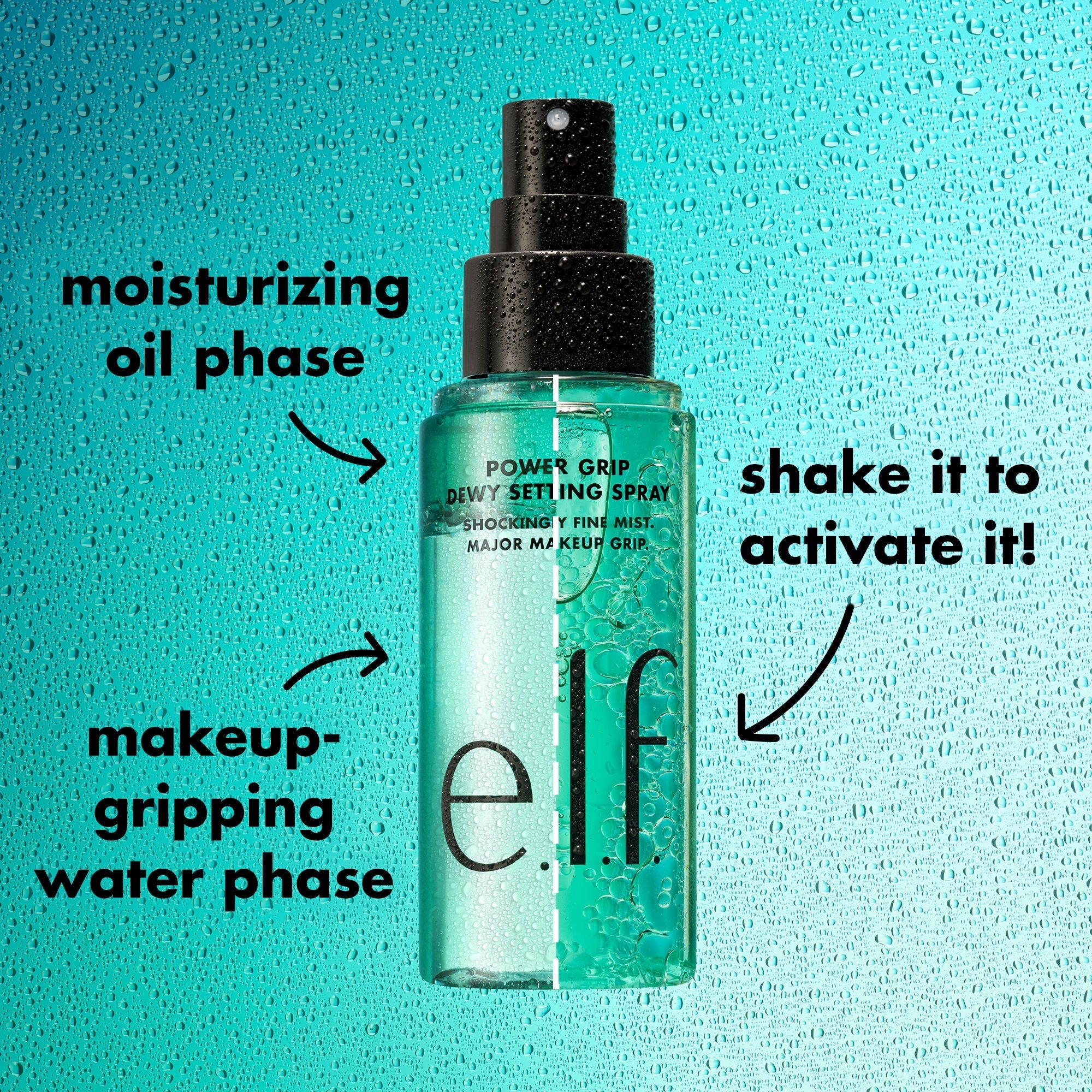Poer Grip Dewy Setting Spray Sets Your Makeup