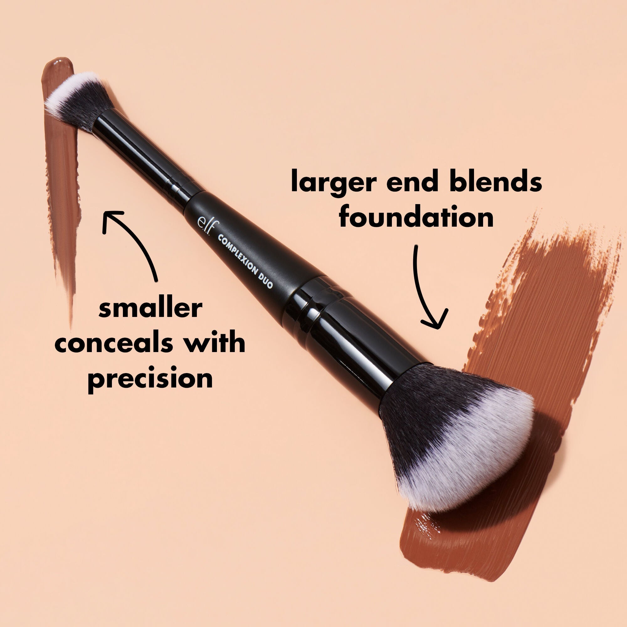 Concealer & Foundation Complexion Duo Brush
