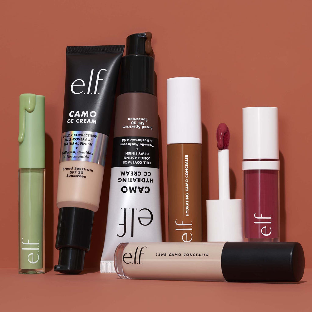 Collection of e.l.f. Camo Makeup Products