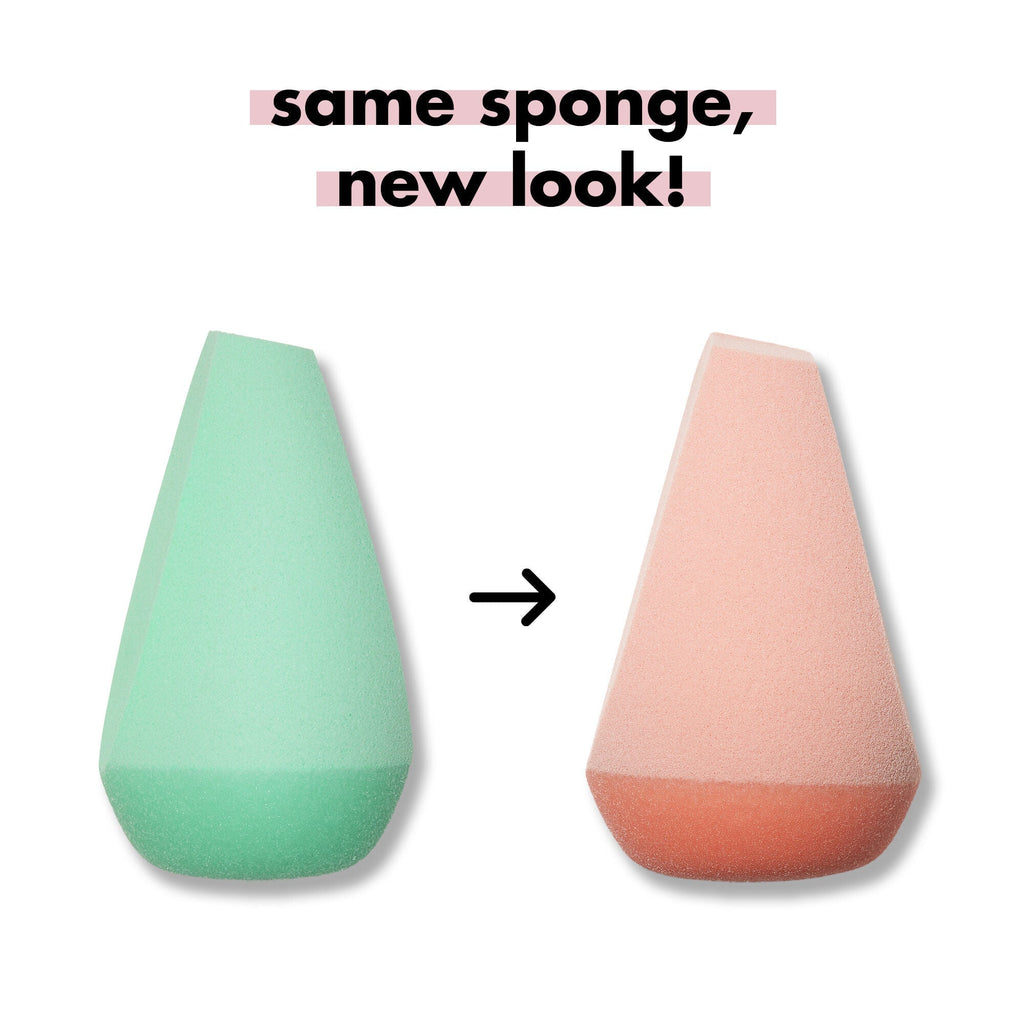 Halo Glow Angled Silicone Face Sponge