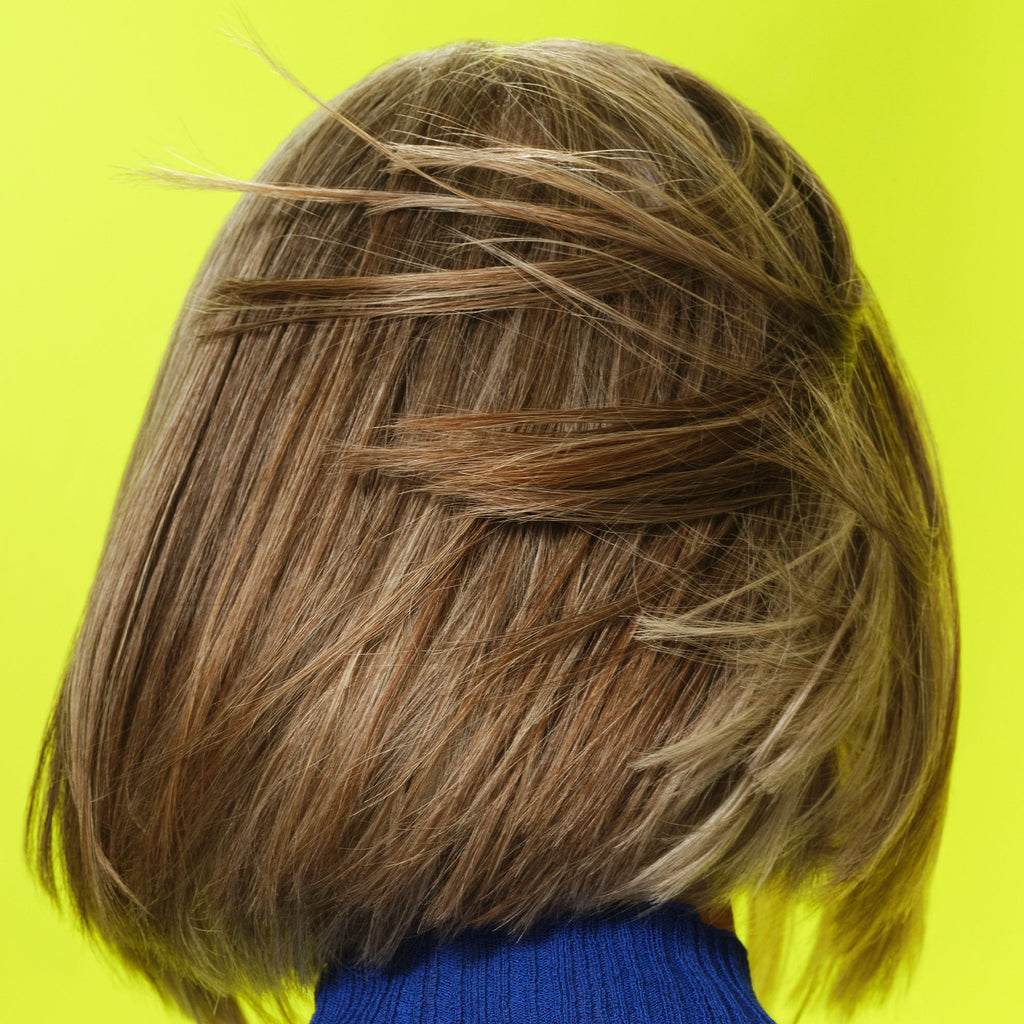 Short hair after using Humidity Hero Anti-Frizz Styling Spray