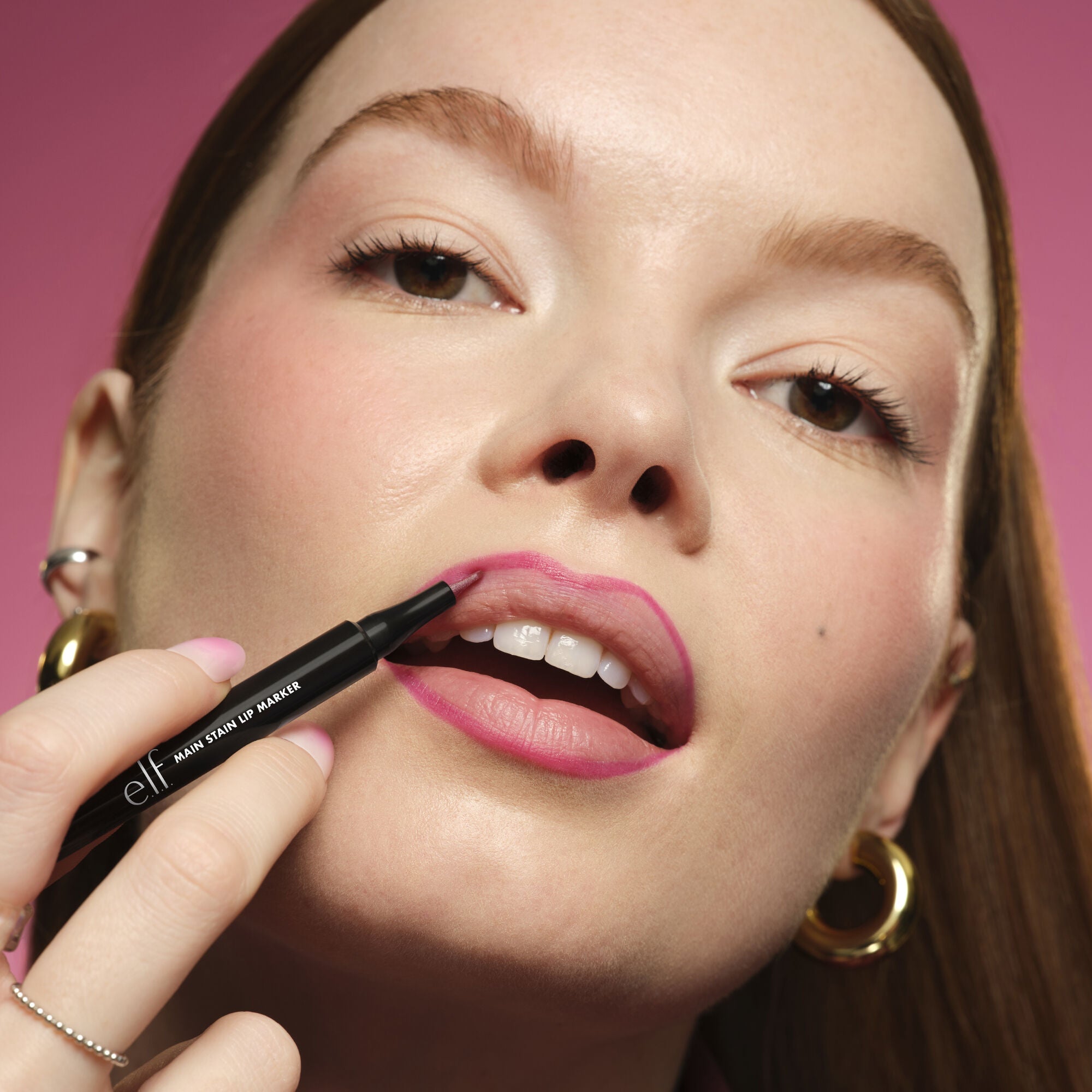 Apply Main Stain Lip Marker to Define Your Lips