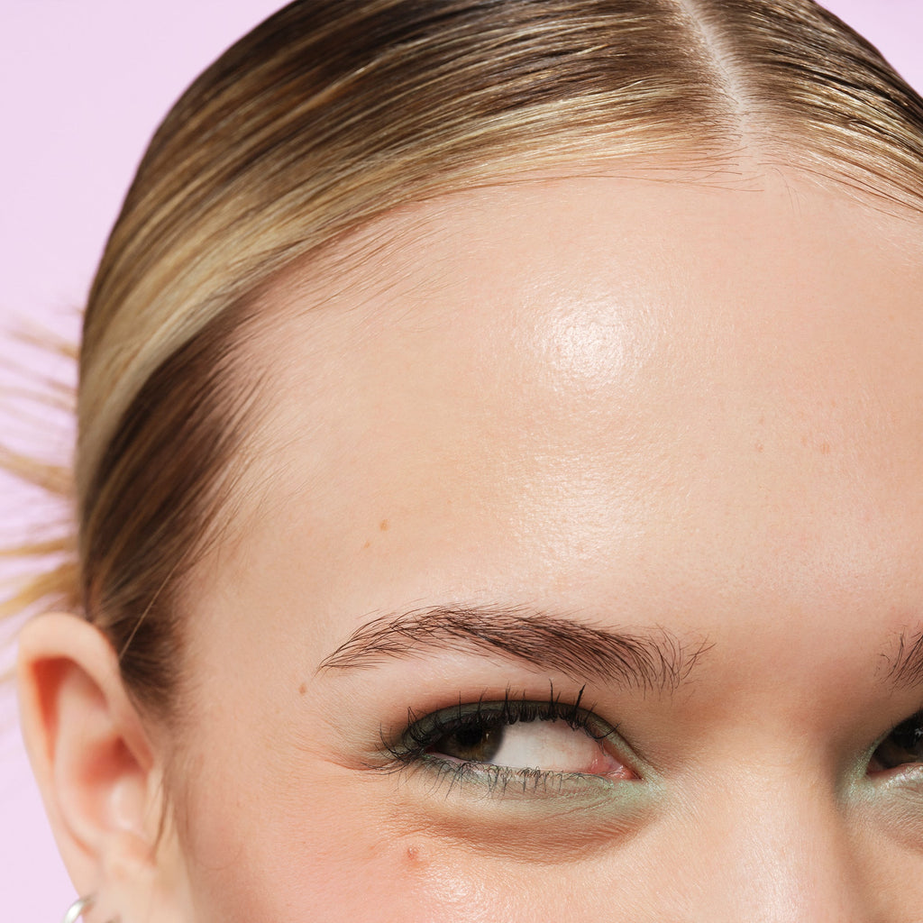 Close up of woman's hair after using 3-in-Wonder Magic Styling Cream