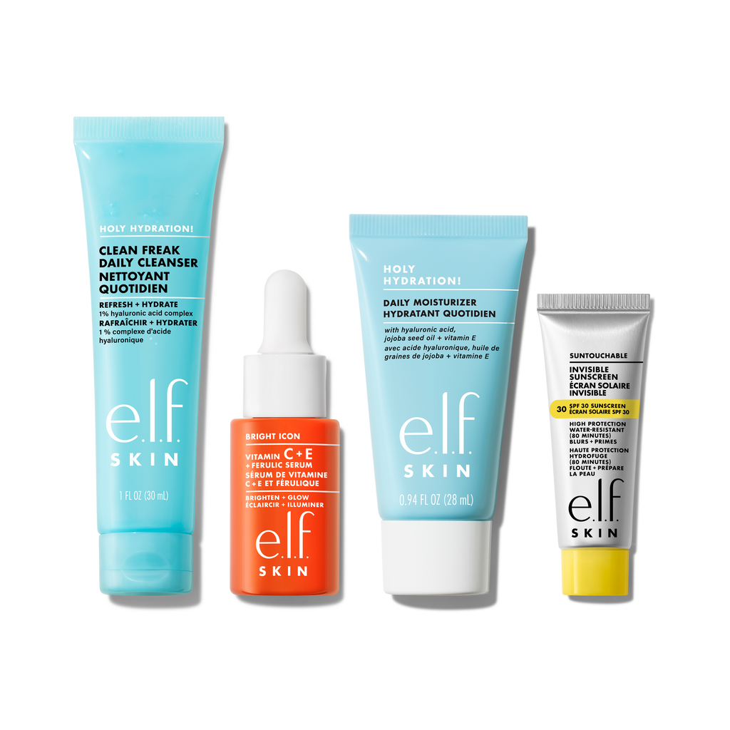 Wake the e.l.f. Up Skincare Kit
