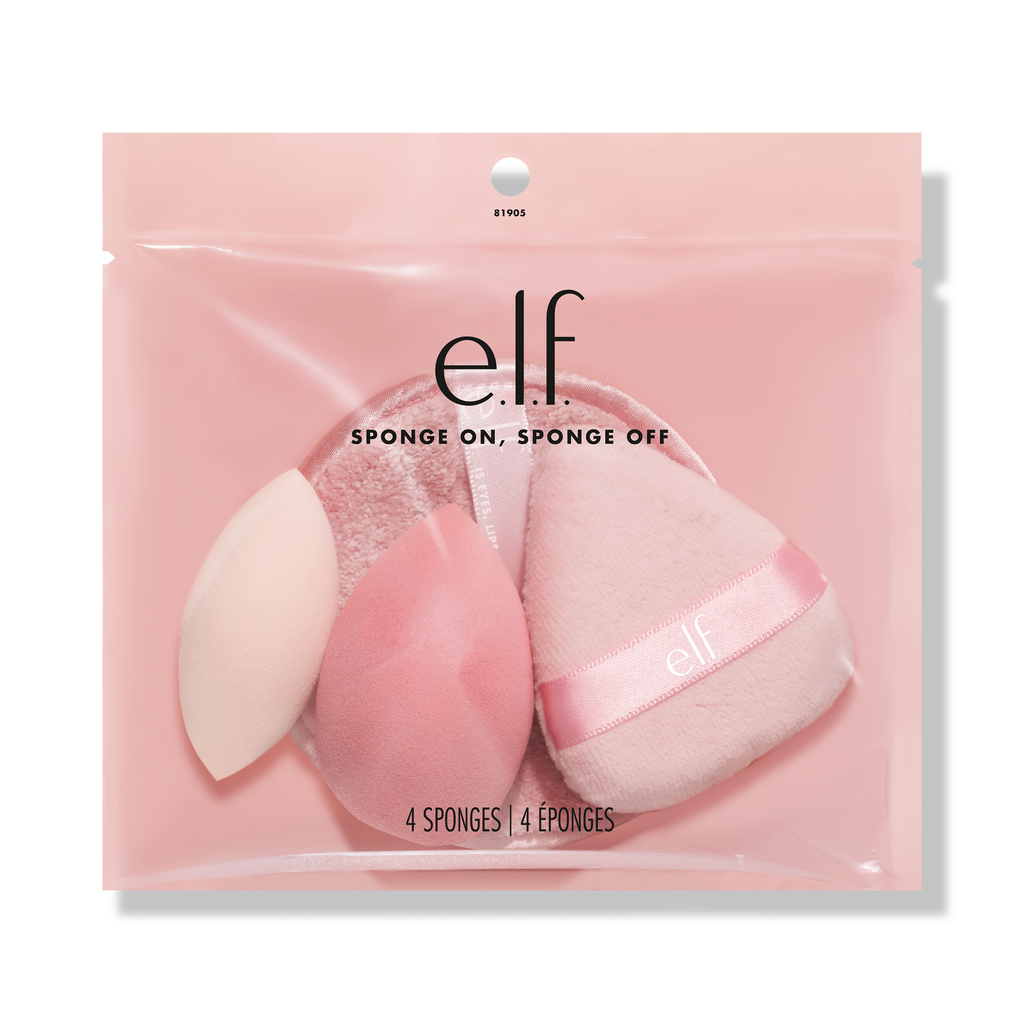 Makeup Sponges and Triangle Power Puff Limited Edition Set