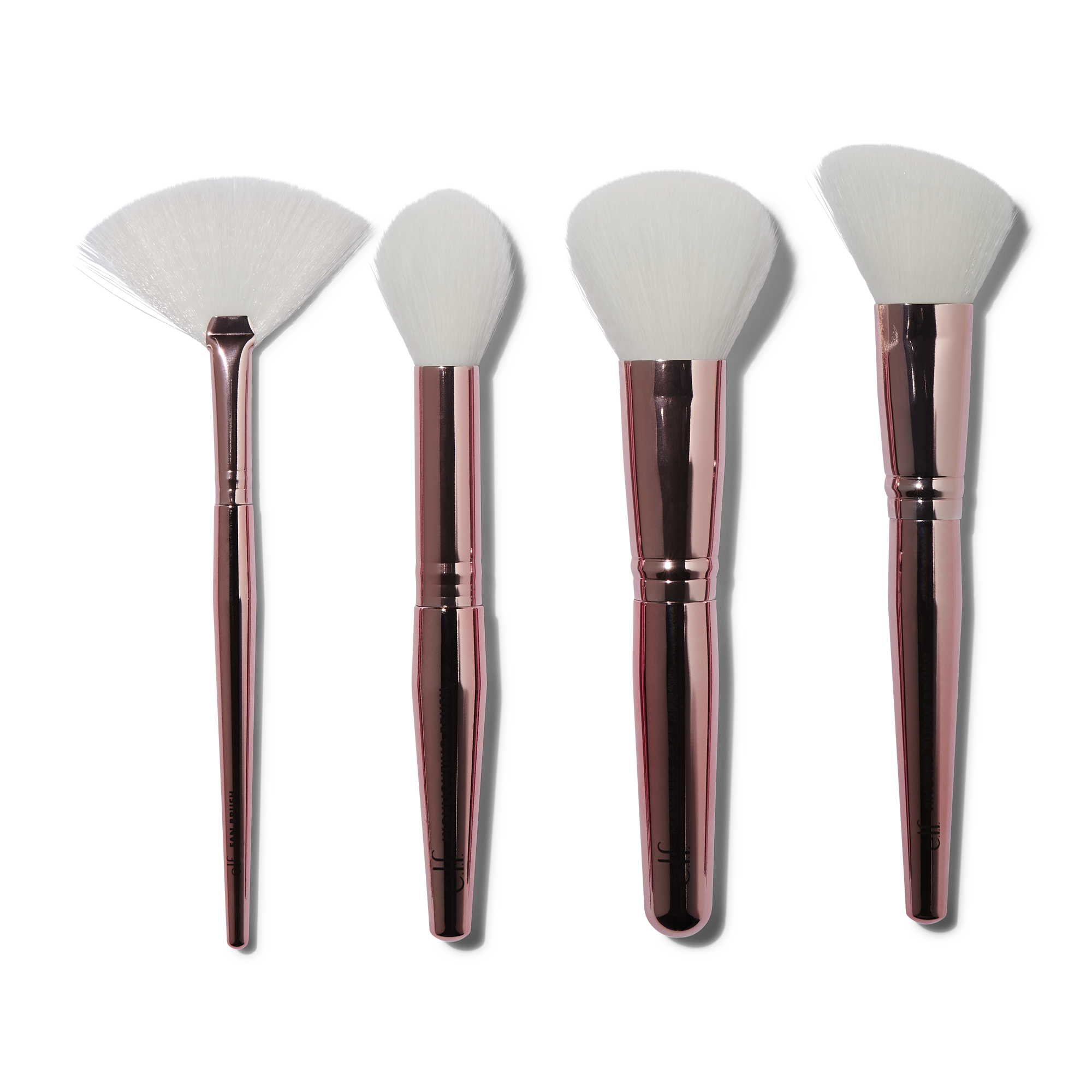 4 Piece Synthetic Makeup Brush Set