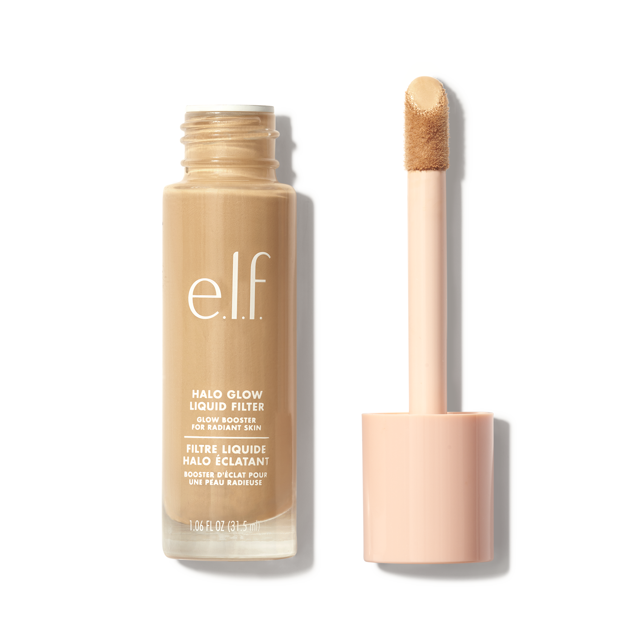Halo Glow Liquid Filter Glow Booster- 5 Medium Tan