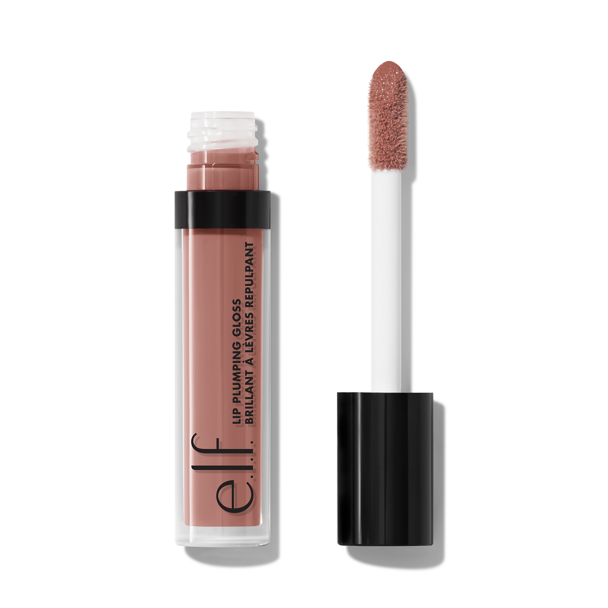 e.l.f. Petal Pressed Lip Plumping Gloss - Rosy Beige
