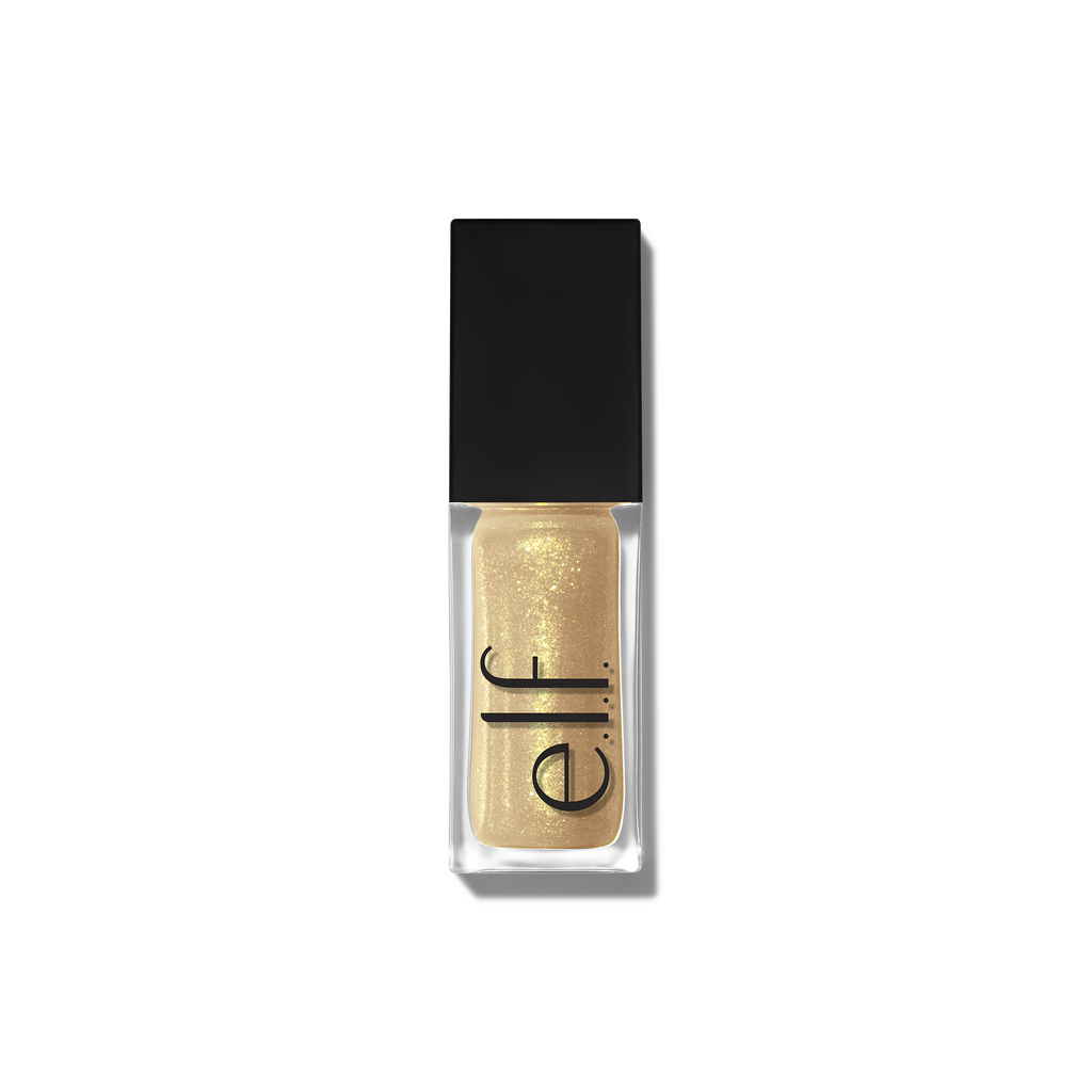 Citrine Gleam Clear Lip Oil Glimmer with Golden Pearl Sparkle