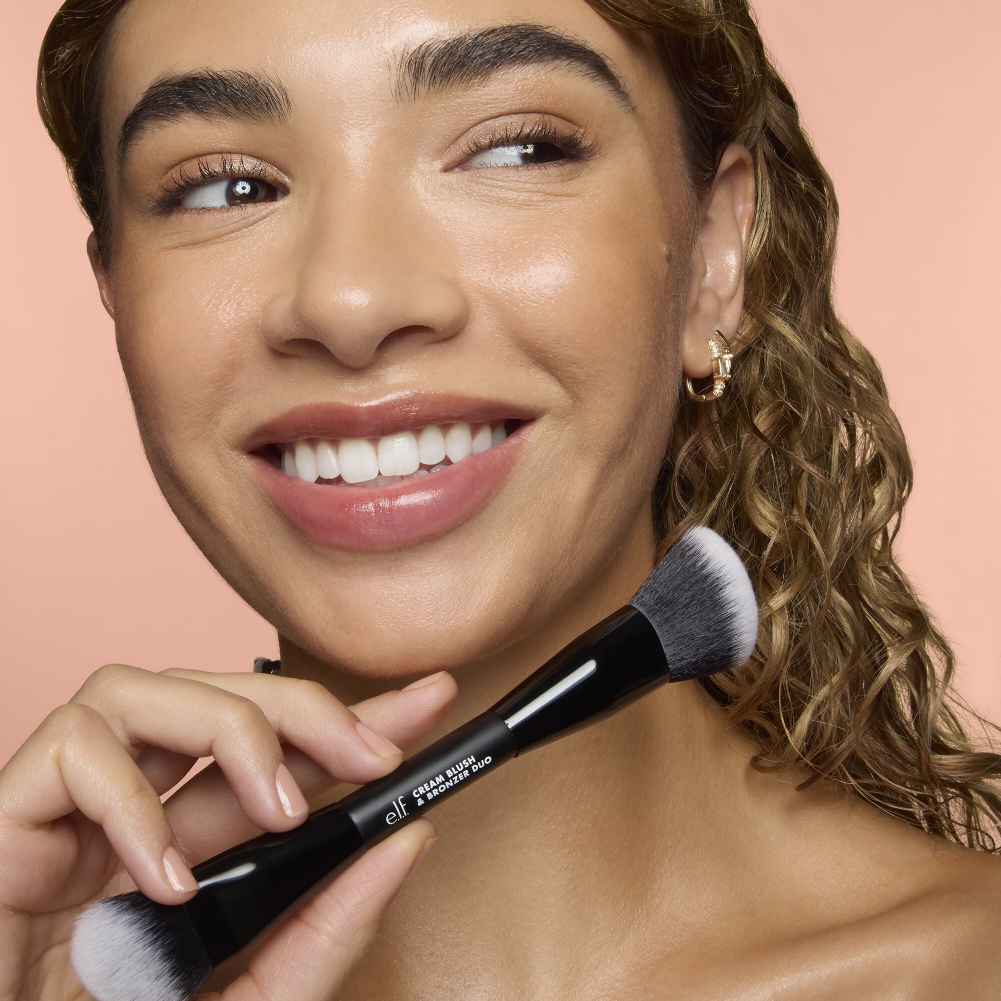 Cream Blush & Bronzer Duo Brush