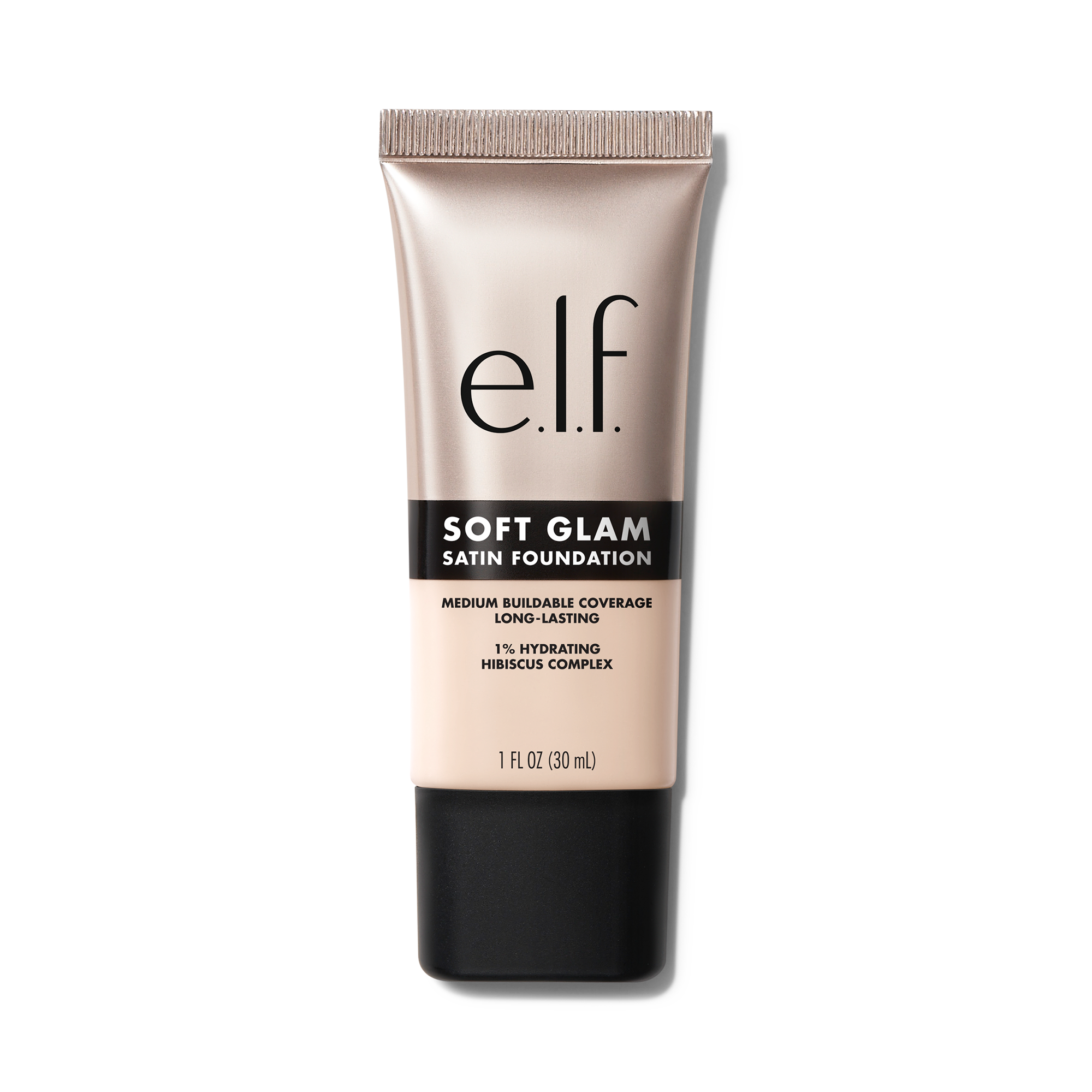 Long-Lasting Soft Glam Satin Foundation - Medium Buildable Coverage