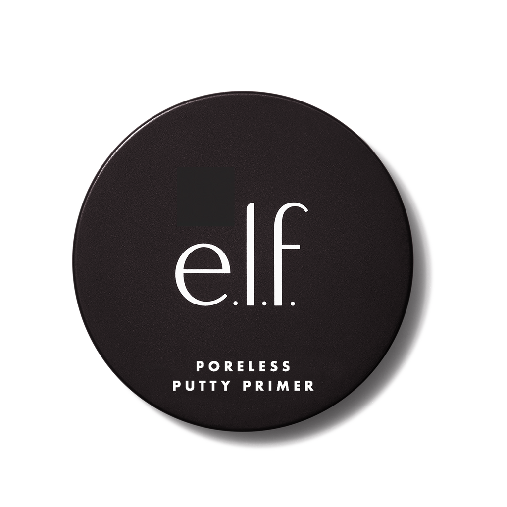 Black container of e.l.f. Poreless Putty Primer