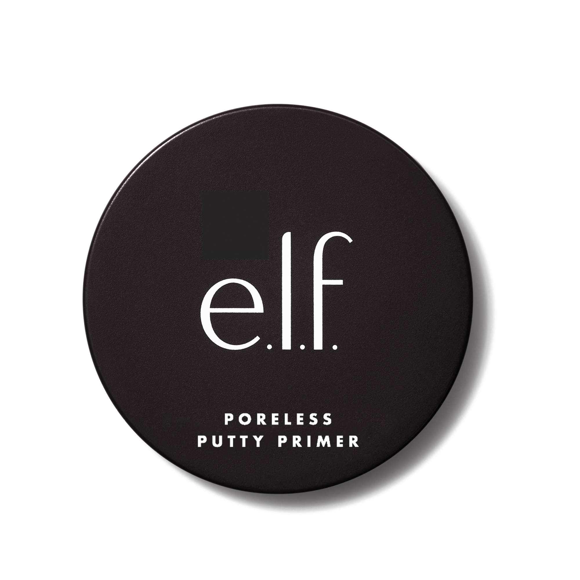 Black container of e.l.f. Poreless Putty Primer