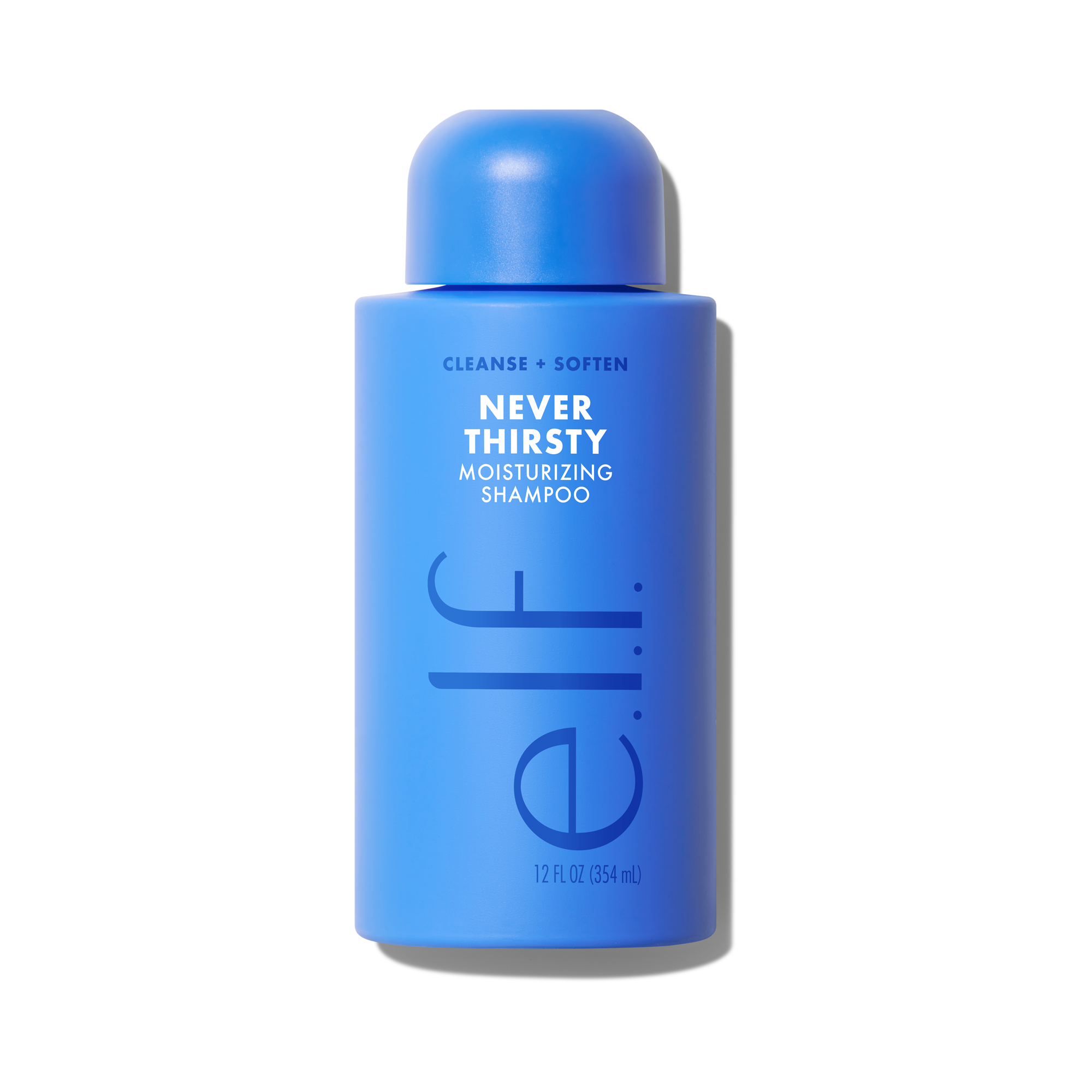 Cleanse and Soften with e.l.f. Never Thirsty Moisturizing Shampoo