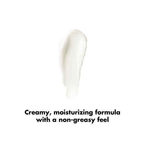 Creamy, moisturizing formula with a non-greasy feel