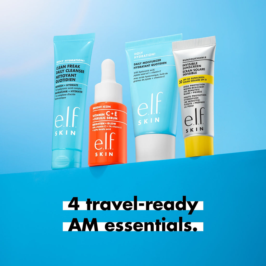 Wake the e.l.f. Up Skincare Kit