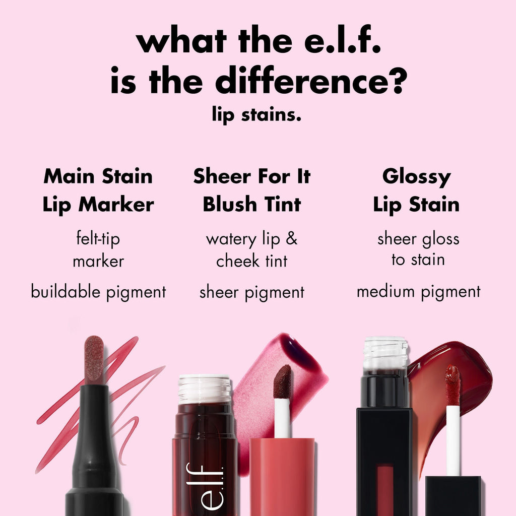 What is the Difference Between e.l.f. Lip Stains