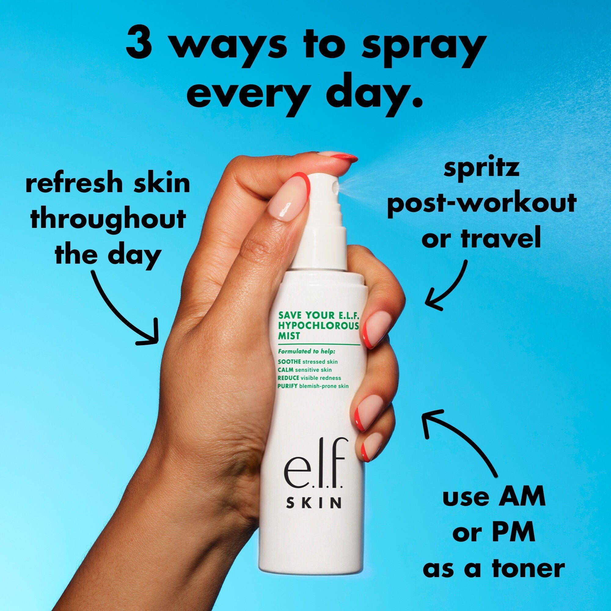 3 Ways to Use Hypochlorous Mist Every Day