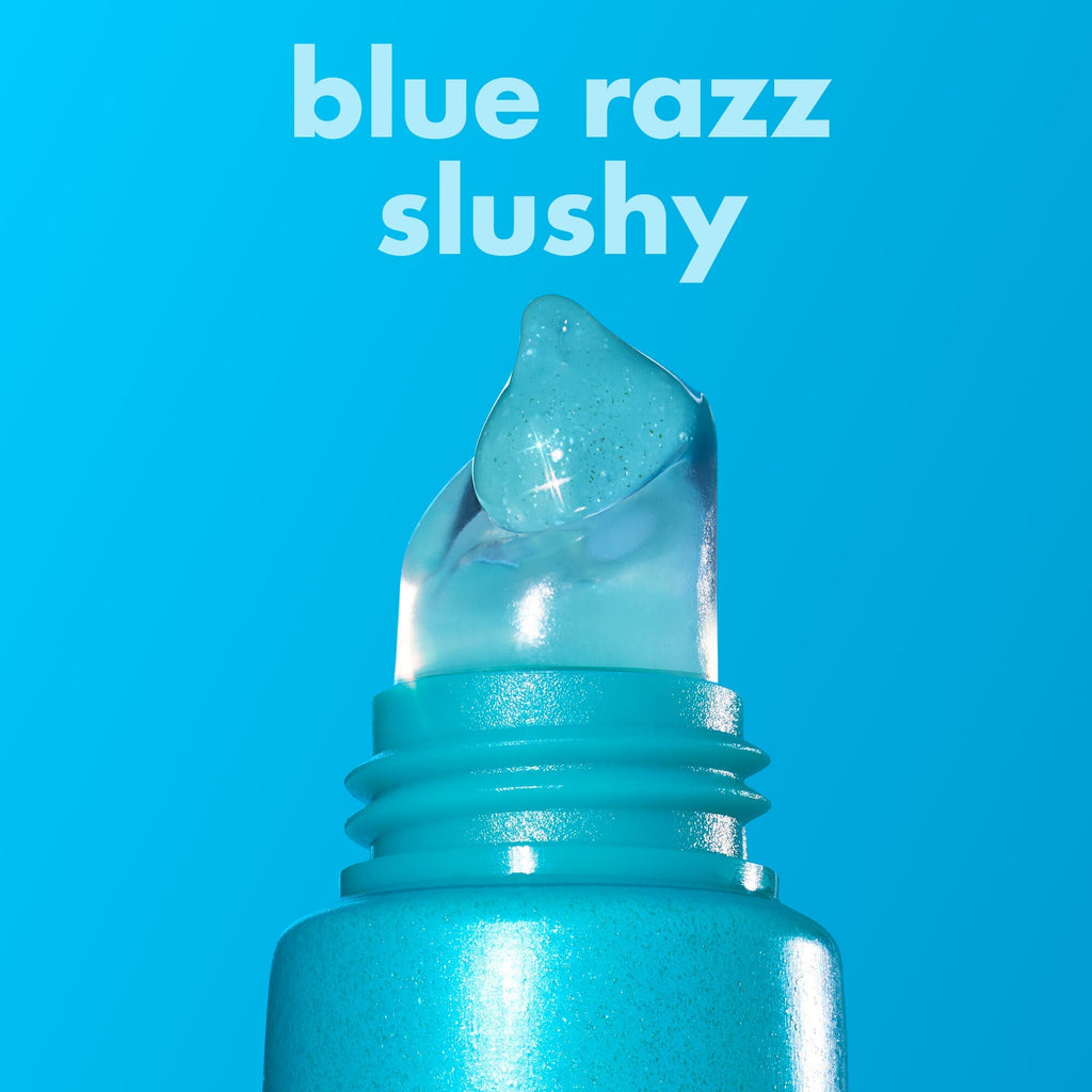 Glow Reviver Melting Lip Balm in a Blue Razz Slushy Shade