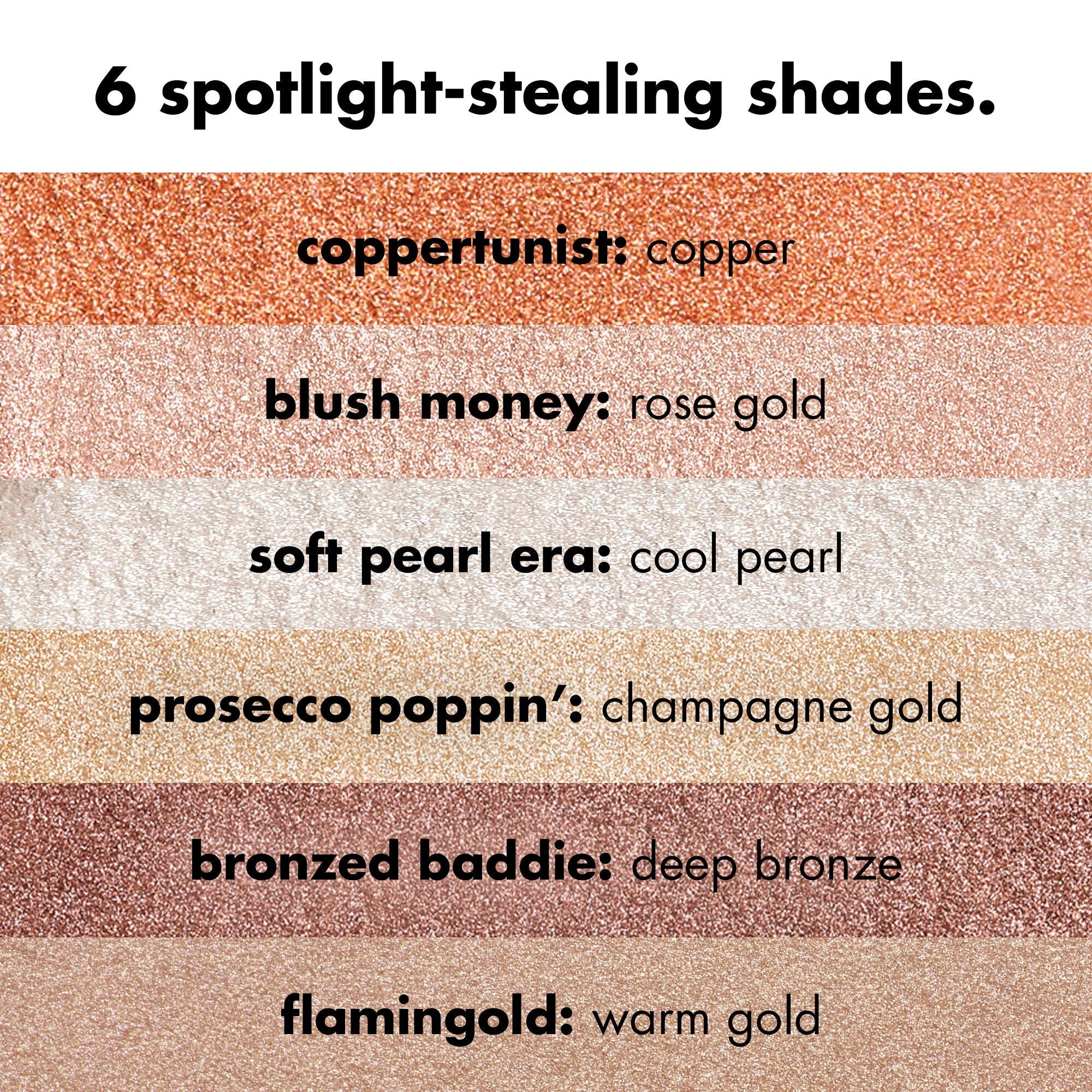 Warm Gold Halo Glow Silky Highlighter Powder