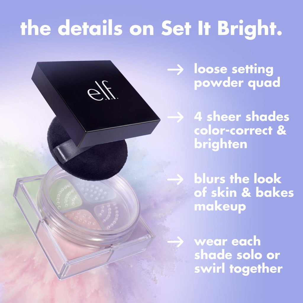 The Details on Set It Bright Color Correcting and Brightening Loose Setting Powder