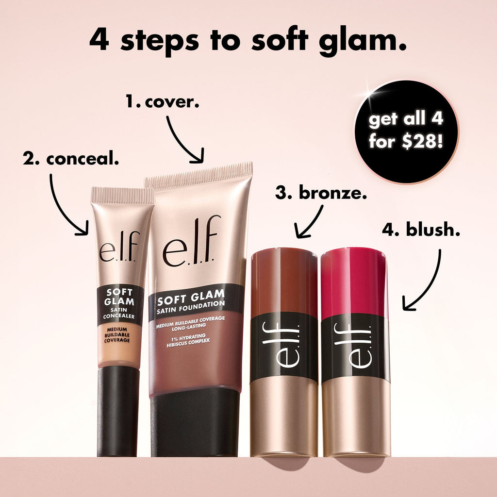 4 Steps Using Soft Glam Makeup Products for that Soft Glam Look