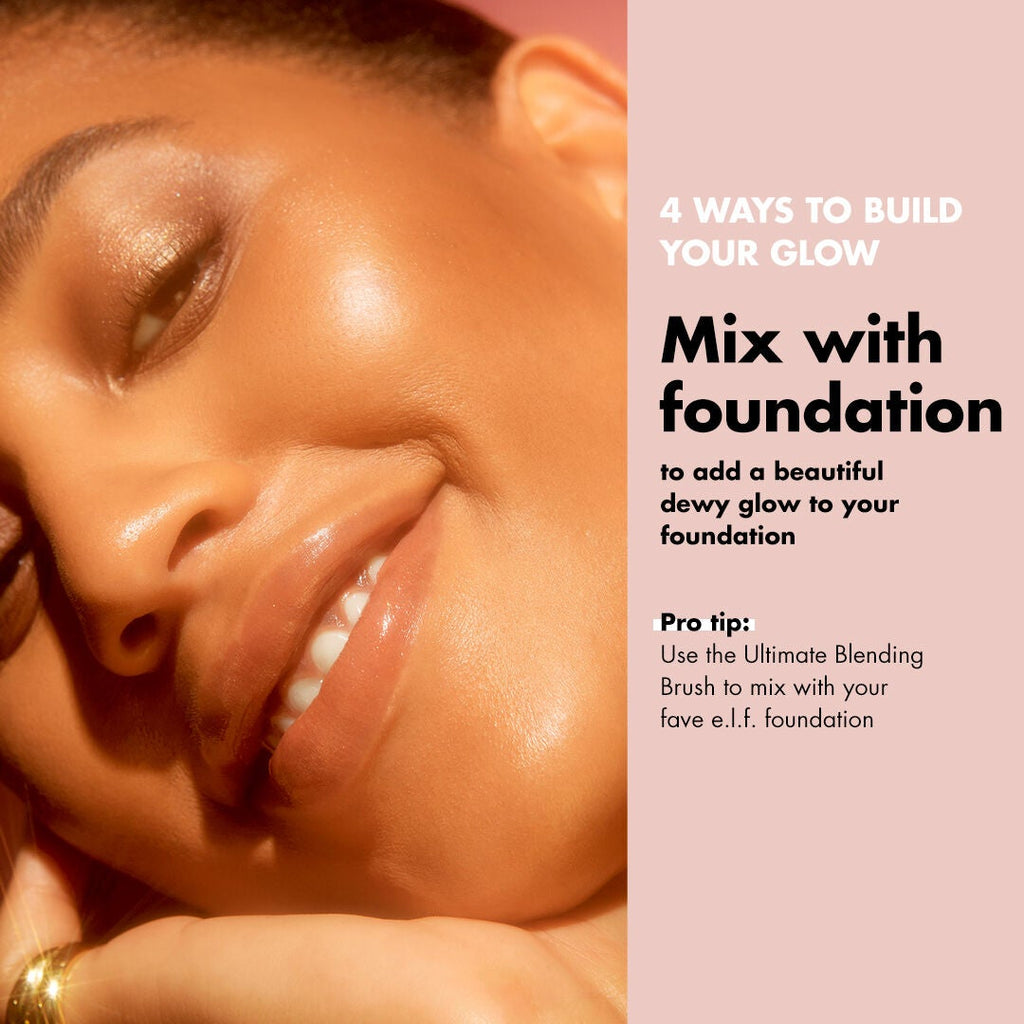 Mix Halo Glow with Your Foundation for a Dewy Glow