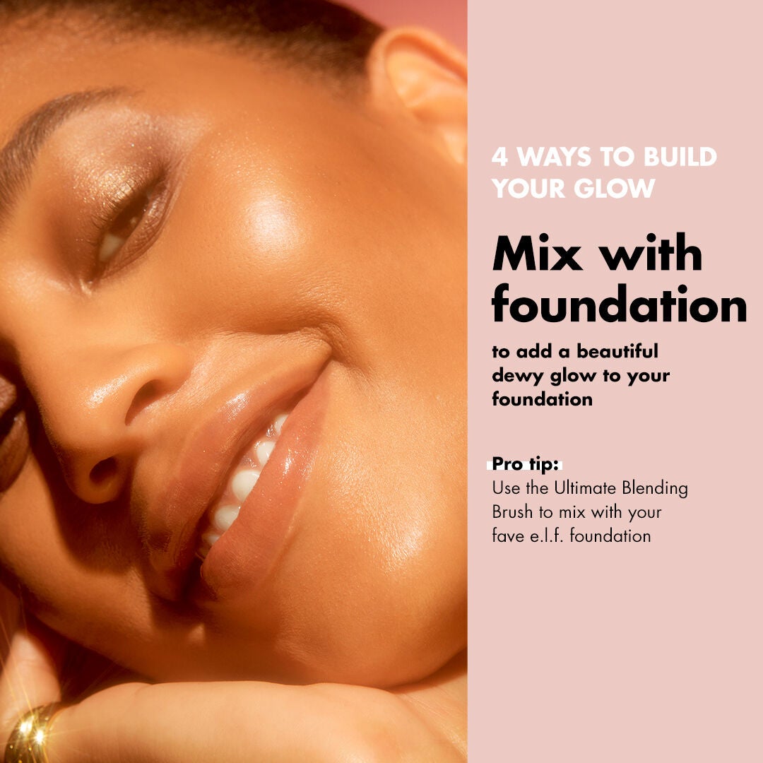 Mix Halo Glow with Your Foundation for a Dewy Glow