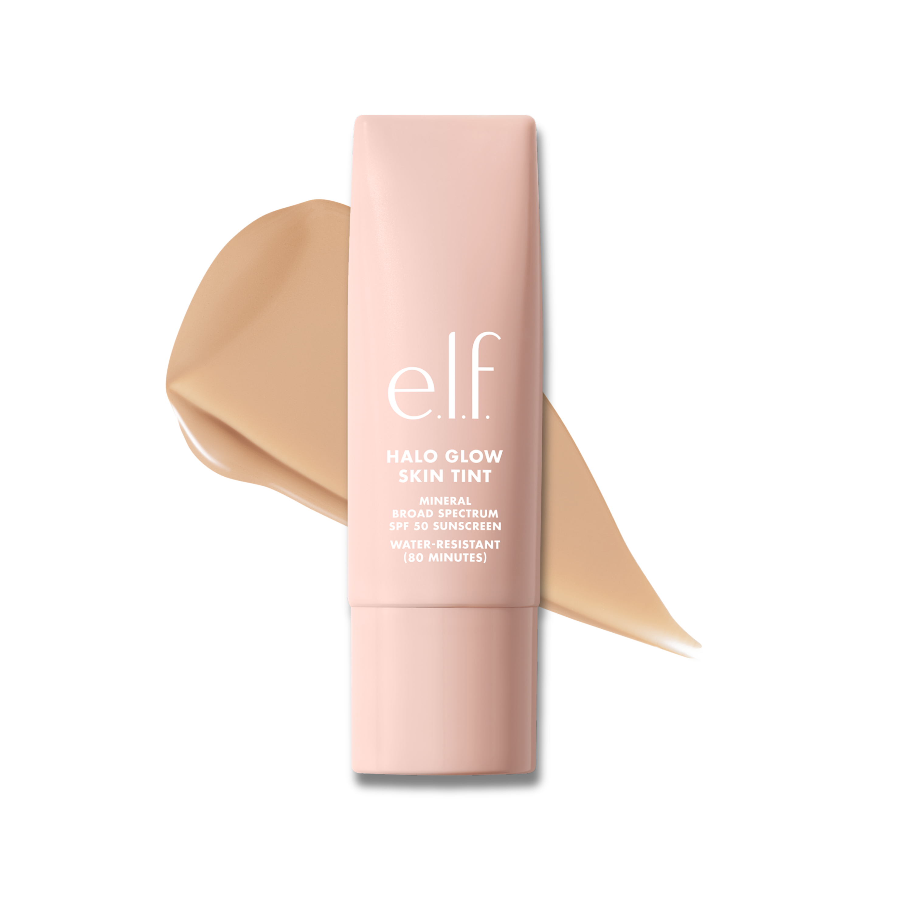 e.l.f. Halo Glow Skin Tint SPF 50 + 6 Light Cool, Water Resistant