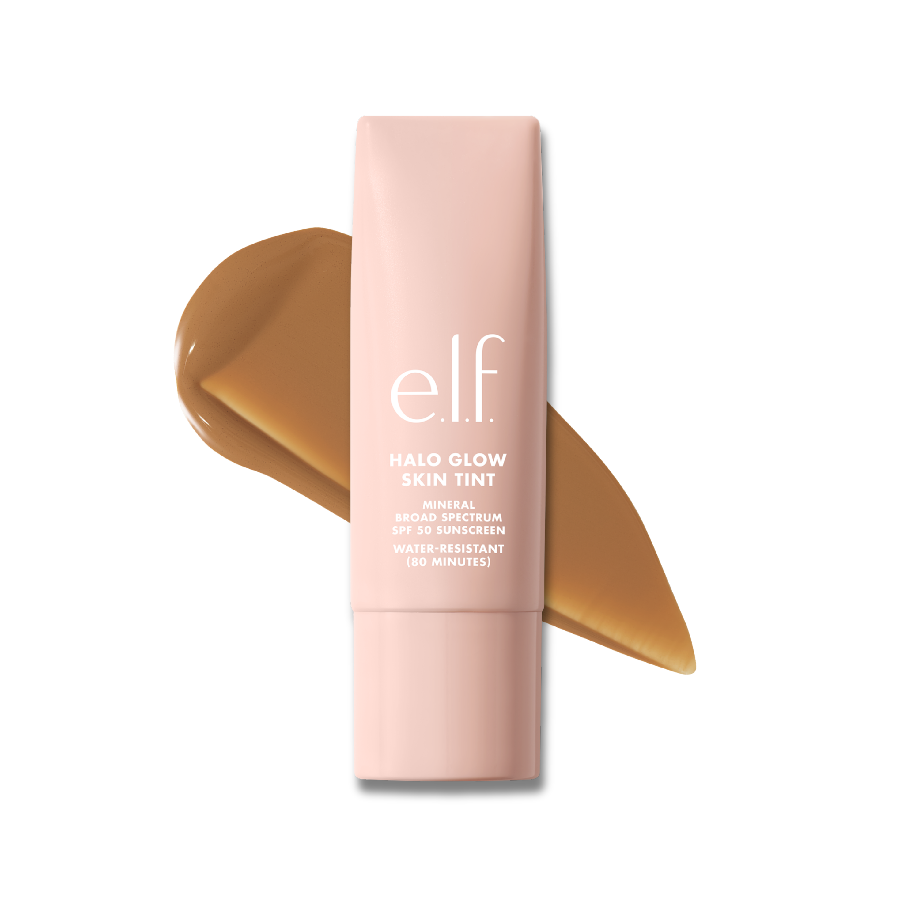 e.l.f. Halo Glow Skin Tint SPF 50 + 10 Tan Neutral, Water Resistant