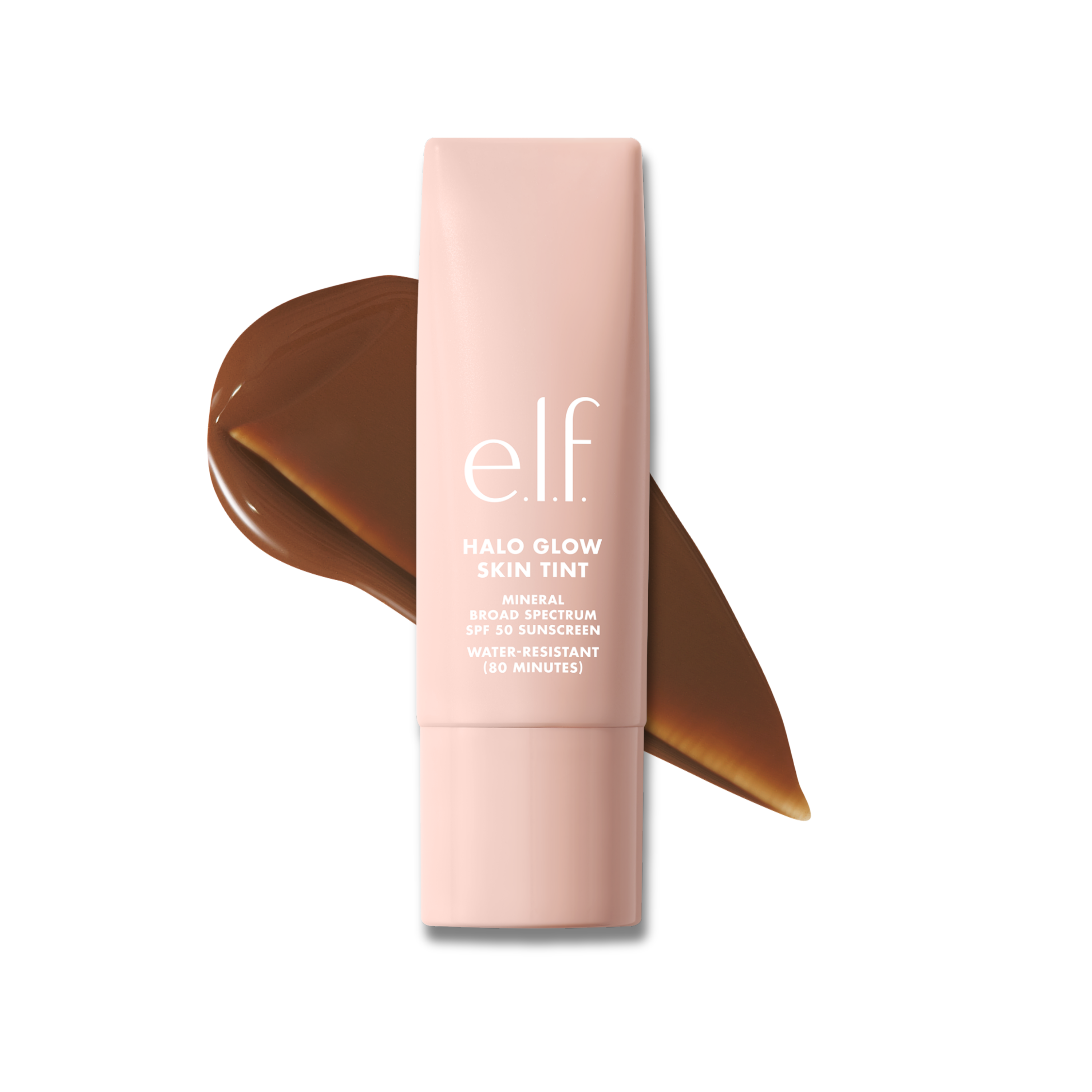 e.l.f. Halo Glow Skin Tint SPF 50 + 17 Rich Warm, Water Resistant