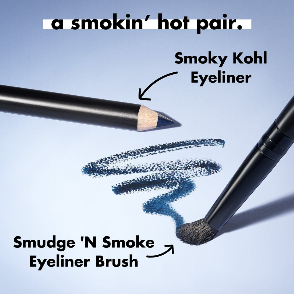 Pair the Smudge 'N Smoke Eyeliner Brush with our Smokey Kohl Eyeliner
