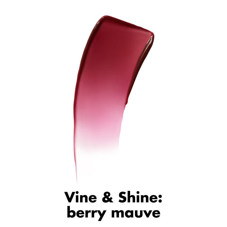 Vine Shine Glow Reviver Lip Oil Stick shade swatch - Berry Mauve